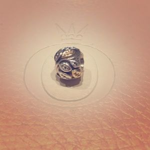 Pandora 2 tone 14k tree of life Charm
